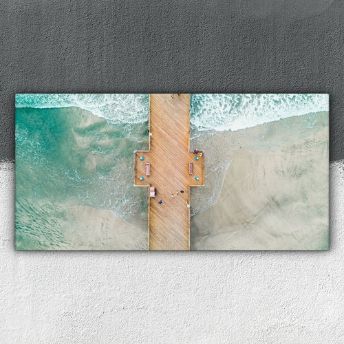 Pier landschaft strand - landschaft, am