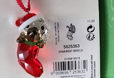 Swarovski Holiday Cheers Puppy Beagle Welpe Christmas Ornament  5625363 OVP NEU 