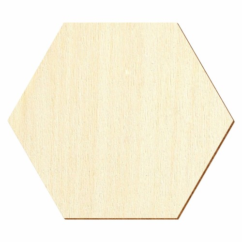 Holz hexagon sechseck - -, deko