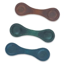 2X(Magnetisches Leder-Lesezeichen, Leder-Lesezeichen, Magnet-Lesezeichen, H4474