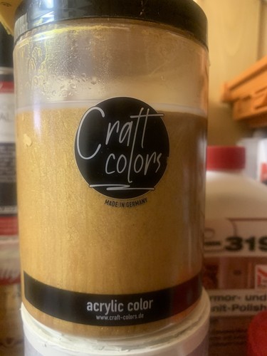 Acrylfarbe gold craft colors - gold,
