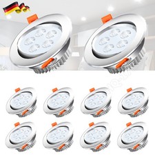 10x 230V LED Einbauleuchte 5W