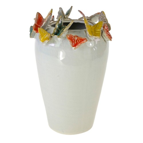 Vase mit schmetterling - mit,
