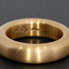 Wert: 1699,- Matt schimmernder Rose Goldring in 375 9 Karat xxyy-d