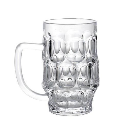 Gimex bierkrug klar 740 ml - bierkrug,,