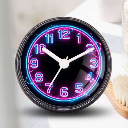 Wasserdichte neon uhr mit - neon-uhr,