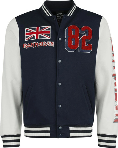Iron maiden collegejacke - maiden,