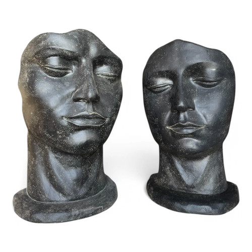 Gesichtsskulptur mann 125 - gesichtsskulptur, cm
