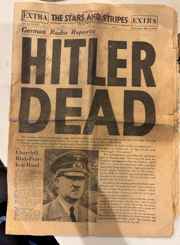 The stars and stripes hitler - the,