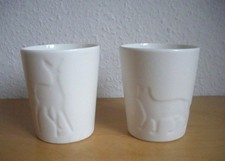 2x Ikea Keramik Teelichthalter