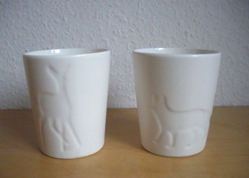 Ikea keramik teelichthalter - 2x,