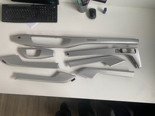 Original Audi A4 B9 Dekorleisten Aluminium Trimaran komplett