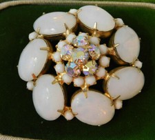 Vintage Milch Weiß Opalin Ab