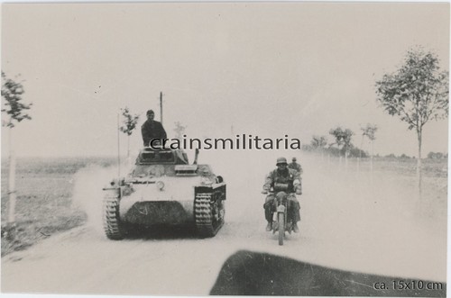 Repro foto vormarsch panzer - repro,