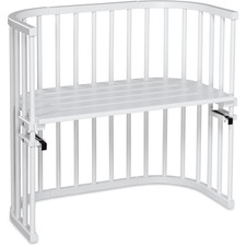 babybay Beistellbett Original Bettchen Babybett  Kinderbett 40x80 cm Buche weiß