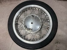 Harley Davidson H-Type Aluminium Felge Front End mit Hamburger Trommelbremse ...