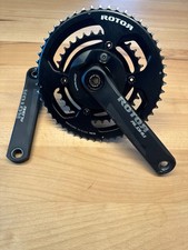 Rotor ALDHU INspider Powermeter Kurbel Crankset 24mm Achse 52/36 172.5mm länge
