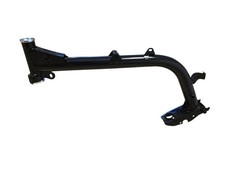 B WARE Rahmen, mit Knotenblech Enduro, ohne Typschild, Schwarz - Simson S51, S50