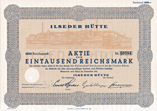 Ilseder Hütte histor. Stahl