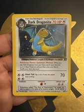 Dunkles Dragoran Holo 5/82 Team Rocket Pokémonkarte Englisch Dark Dragonite