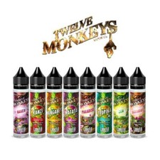 Twelve Monkeys Longfill Aroma 10ml in 60ml Premium Liquid Aromen für E-Zigarette