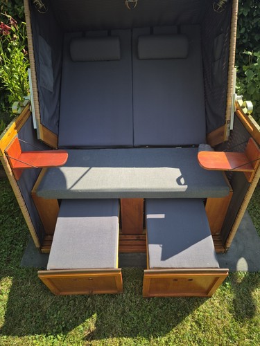 Ruhebett mit sonnendach - ruhebett,