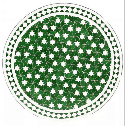 Marokkanische mosaikplatte - marokkanische,