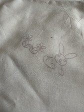 Alte Tischdecke Ostern,Mitteldecke,Baumwolle.Vorlage zum Besticken, Bemalen usw.