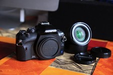 Olympus E-400 camera set 1738 shutter count 