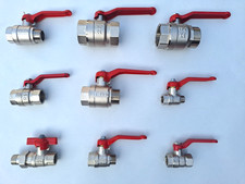 Kugelhahn Absperrventil Absperrhahn Kugelhähne Hebelgriff 1/2" 3/8" 3/4" 1" mehr