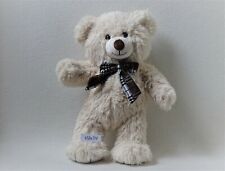 Bieco Teddy Bär beige mit Schleife braun Stofftier Plüschtier Kuscheltier (T202)