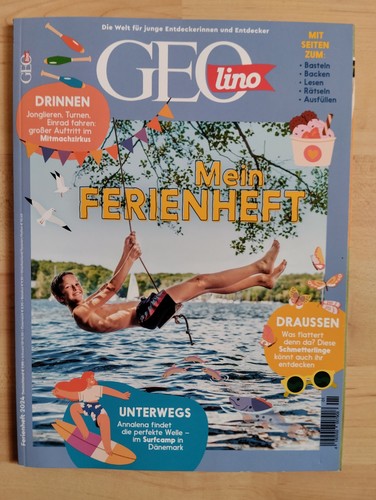 Geolino mein ferienheft - ferienheft, 2024