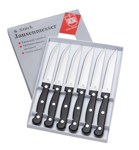 Rör jausenmesser set 6er - set,