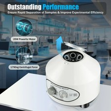 GERMANY - 6×20 ml Elektrische Labor Zentrifuge 4000 U/min, Medizinische Tisch...