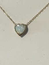 Süßer opal gold herz - opal,