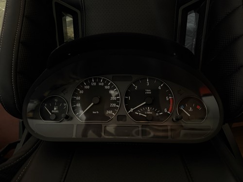Bmw e46 diesel kombiinstrument - e46,