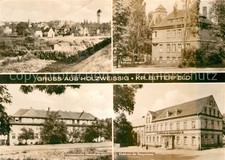 Holzweissig Polytechnische Oberschule Klubhaus der Bergarbeiter Rathaus