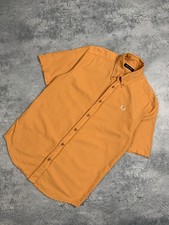 Fred Perry Herren Kurzarm Hemd