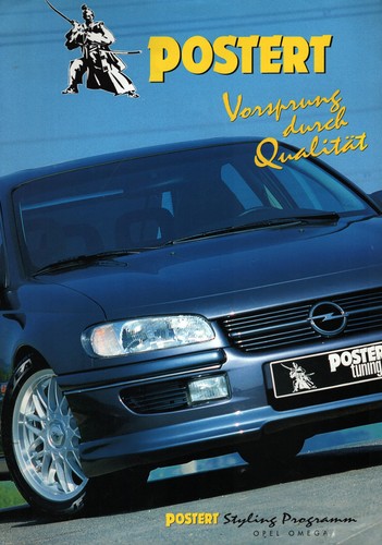 Prospekt tuning postert - prospekt,
