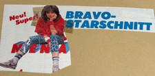 Bravo Zeitschrift Vintage Starschnitt Riesen Poster Nena 2  Komplett 70er 80er