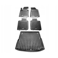 Satz Fußmatten und Matte für