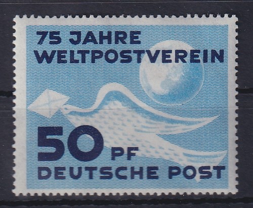 Ddr 1949 weltpostverein upu - 1949,