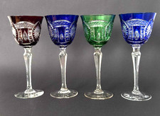 4er Set Vintage Böhmischer