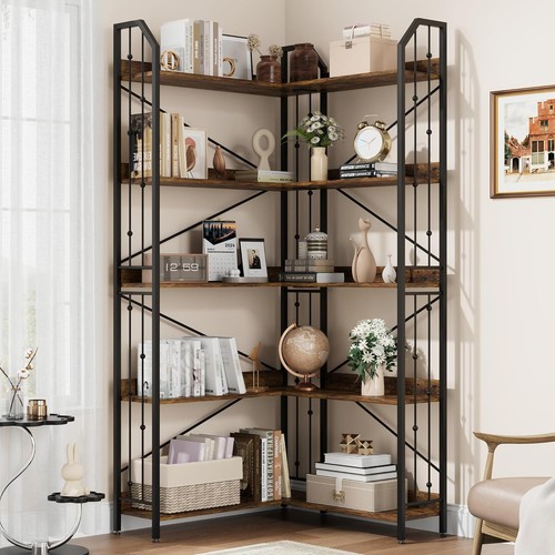 Bücherregal mit ebenen - bücherregal, 5
