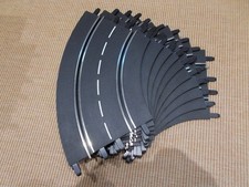 Carrera Schienen 10x Kurve 1/60, Evolution, Exclusiv 132 124, 4 Zapfen