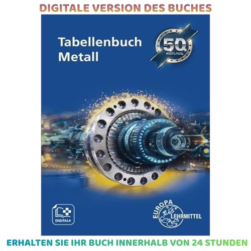 Tabellenbuch metall mit - tabellenbuch,