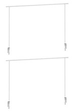 Deko-Tischgestelle 2er Set