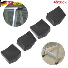 4 Stk Leiterfüße Leiterfuß Gummi Fußpolster Für Trittleitern Leitergummifüße DE