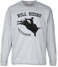 BULL RIDING Kinder Langarm