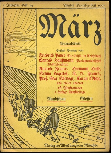 März halbmonatsschrift - •,